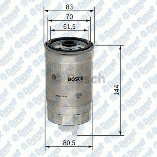 DIZEL YAKIT FILTRESI ALFA ROMEO 147 156 166 1.9 JTD 2.4 JTD BOXER 2.0 HDI 2.8 HDI BRAVA BRAVO 1.9 JTD CARENS 2.0 CRDI DOBLO 1.9 JTD DUCATO 10 2.0 JTD 80.5mm