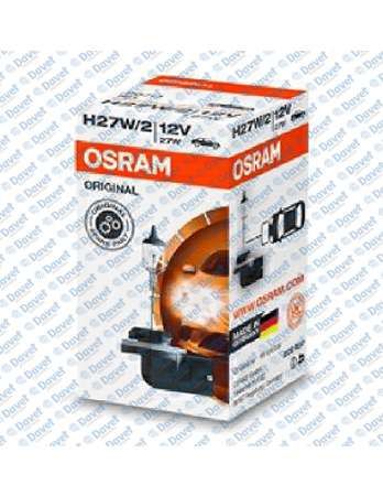 AMPUL 12V H27 27W PGJ13 TEK FLAMANLI L TIP FAR VE SIS YANDAN SOKETLI ####