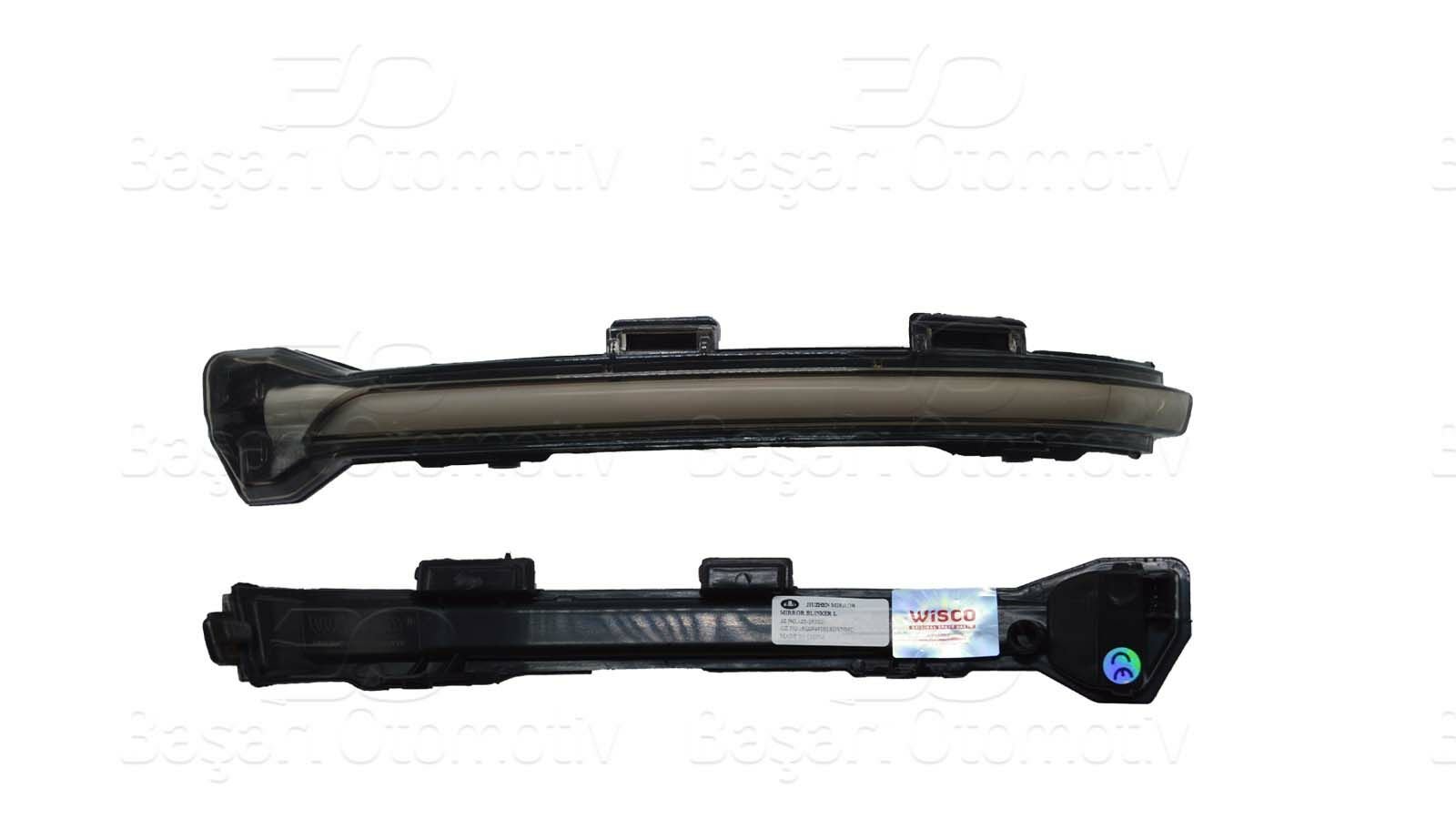 AYNA SINYALI SIYAH SOL DINAMIK KAYAR LED | VW GOLF7 7.5 13 > | WISCO