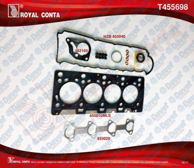 MOTOR TAKIM CONTASI UST-SKT KECELI SUBAP LASTIKLI MEGANE-CLIO-FLUENCE-SCENIC II/III 1.5DCI K9K 05-->