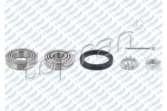 ARKA TEKER RULMANI KIT A4-A6 A100 A90 A80 CADDY I-II 77>92