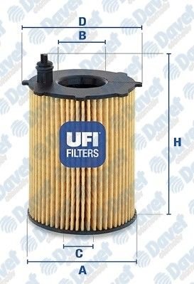 YAG FILTRESI FORD FIESTA V FUSION 1.4TDCI PEUGEOT P206 P308 1.4HDI 1.6HDI P207 1.4HDI P307 1.4HDI P307 P407 1.6HDI