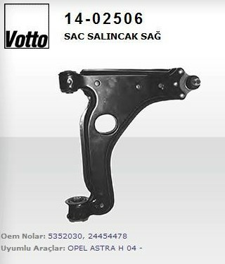 ALT SALINCAK SAG SAC ROTILLI OPEL ASTRA H 04> MERIVA B 10> ZAFIRA B 05>