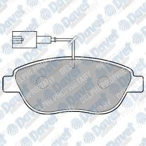 FREN BALATASI ON 137MM DOBLO PUNTO STILO 04-