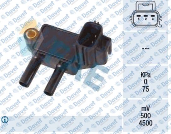 EGZOZ GAZI BASINC SEZICISI FOCUS III 1.6 TDCI 11-16 / C MAX III DXA/CB7-DXA/CEU 1.6 TDCI 10> FOCUS III 2.0 TDCI 10> KUGA 2.0 TDCI 08-14 / MONDEO IV 1.6-2.0 TDCI 11-15