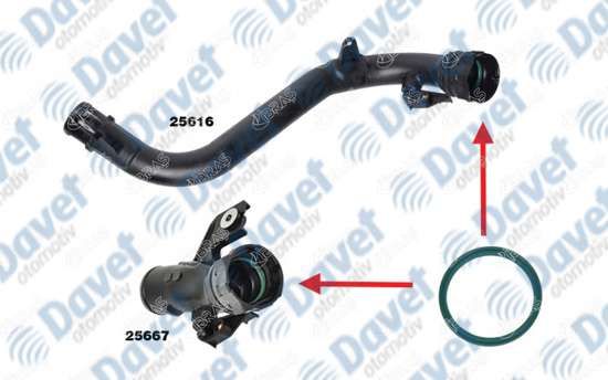 TURBO BORUSU CONTASI JUKE - NV200 - QASHQAI / QASHQAI +2 I 1.5 DCI 07->