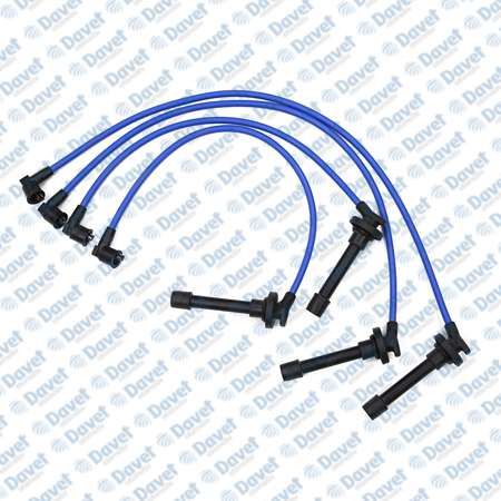 BUJI KABLOSU TAKIM MAVI SILIKON 7MM HONDA ACCORD IV 1.8-2.0-2.0I-2.2 LPG`LI ARACLARA OZEL