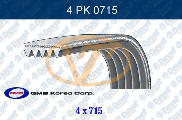 GMB 4PK715 - KANALLI KAYIS