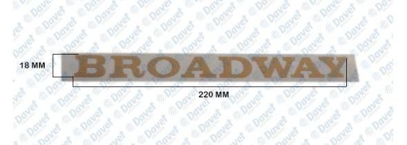 BROADWAY YAZI KAGITBAL KOPUK E.M