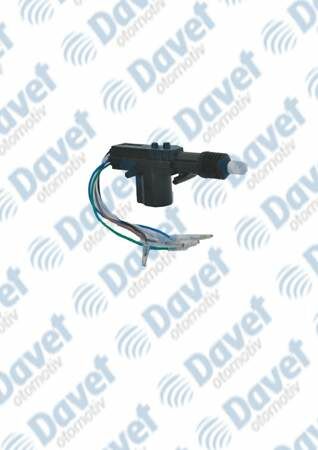 MERKEZI KAPI KILIT MOTORU 5 KABLOLU UNIVERSAL ON DKS M131