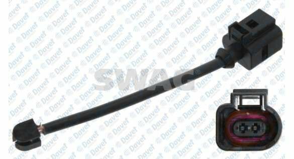FREN BALATASI ASINTI KABLOSU ARKA SAG SOL TOUAREG 135MM 11>>