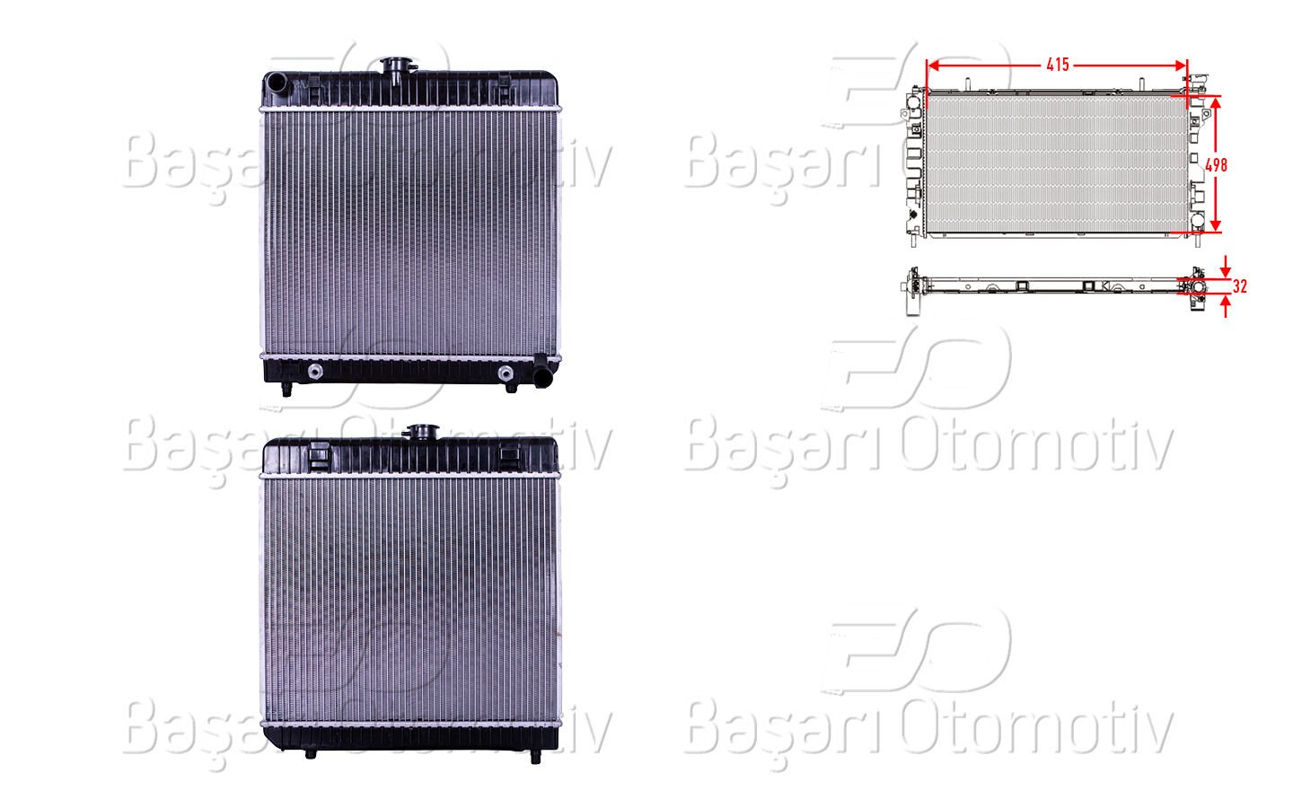 SU RADYATORU BRAZING AT 415X498X32 | MERCEDES-BENZ BENZ C123 S123 W123 230C 230CE 280C 280CE 300C TURBO-D 200T230T240T230TE 250T280TE 300TD 200 200D 220D 230 230E 240D 250 280 280E 300D 280SE 280SEL 1977 > | WISCO