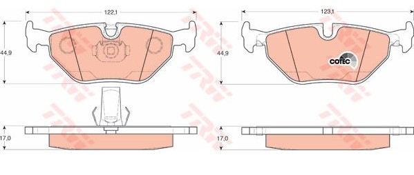 ARKA DISK BALATA BMW 5 SERISI E39 (96-03)