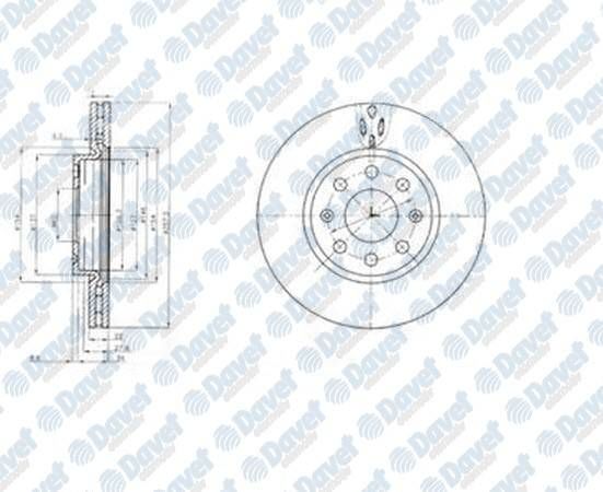 FREN DISKI ON 4D 257MM GRANDE PUNTO