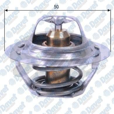 TERMOSTAT 89°C R19 MGN CLIO K7M 5717-89 50MM 89 °C