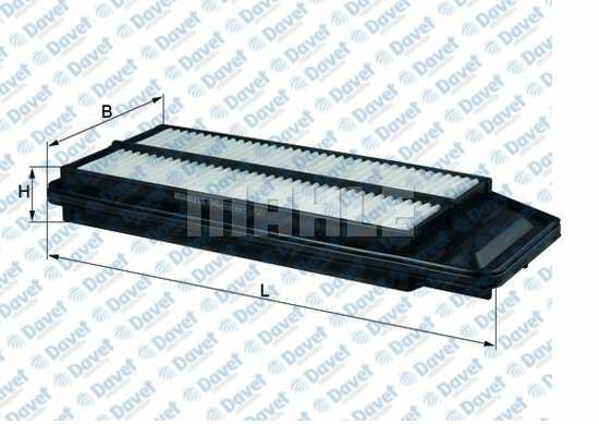 HAVA FILTRESI ACCORD 2.0 16V 90-93- ACCORD 2.0-2.4 03=>