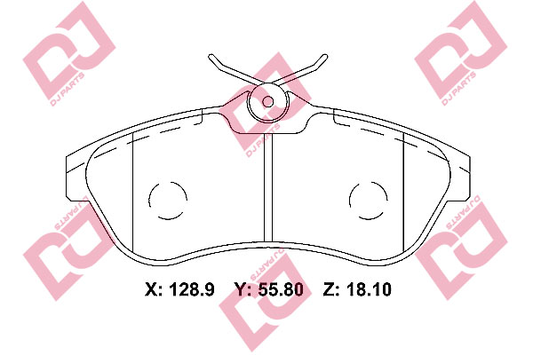 ON DISK BALATA CITROEN C2 (03-), C3 (02-)