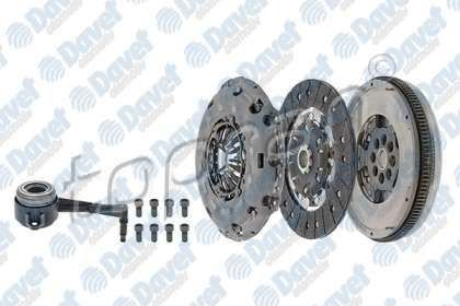 DEBRIYAJ SETI VOLANLI+HIDROLIK BILYALI TRANSPORTER T5 2.5 03-> AXD