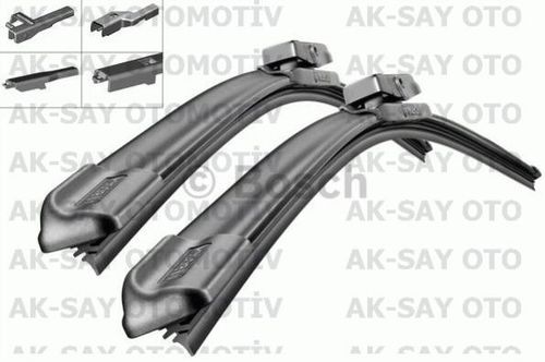 Bosch Aerotwin Silecek SILECEK SUPURGESI (600/475 MM) AEROTWIN MULTI GOLF V - JETTA - PASSAT- BMW SERIE 3 - AUDI A3 (AM 462 Valeo:119376
