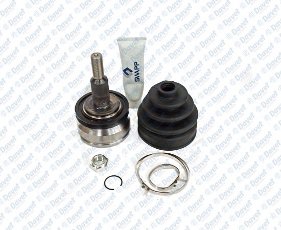 AKS KAFASI DIS TRANSPORTER T5 1.9TDI 03>11 - TRANSPORTER T6 2.0TDI 09> DIS FREZE:38 IC FREZE:27 CONTA CAPI:63.2 BOY:168.7 mm