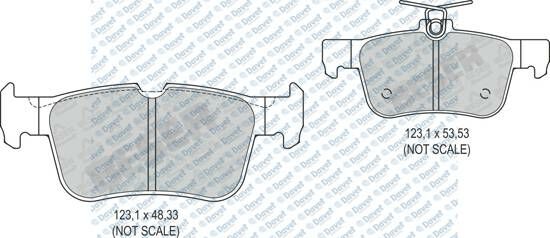 FREN BALATASI ARKA WVA 22231-22531-25798-25799 FOCUS IV GALAXY III KUGA II-III 1.5 2.0 2.0TDCI. 2.0 2015> MONDEO V 1.0 1.5TDCI 1.6TDCI HONDA CIVIC 2017>