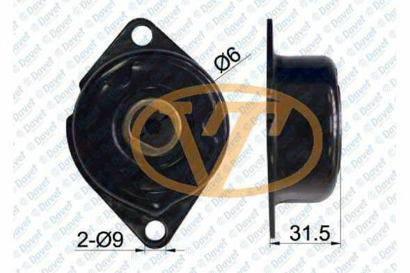EKSANTRIK RULMANI POLO CLASSIC 1.6 95> CADDY 1.6 95>