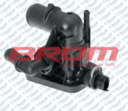 TERMOSTAT 88° LINEA- DOBLO- GRANDE PUNTO EVO- FIORINO 09>12- ASTRA J 10> 1.3DMTJ - CDTI {EURO5} {KOMPLE}
