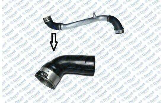 TURBO HORTUMU BMW X5 E53-E5 3.0 D {OK ILE GOSTERILEN BUYUK HORTUM}