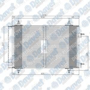KLIMA RADYATORUKONDANSER C4-P307 TU5JP41.6 16V-ET3J41.4 16V 01-06 BERLINGO III-PARTNER TEPE ####
