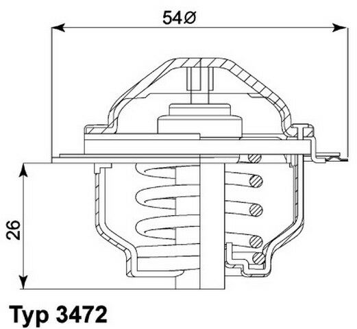 Termostat | Pas6 Vw | WAHLER