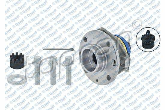 ON TEKER PORYASI RULMANLI ASTRA G ZAFIRA 1.6-1.8-1.7CDTI-2.0CDTI <=05 ABS`LI 4 DELIK 25.4x25.4x116