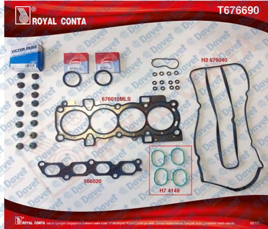 MOTOR UST TAKIM CONTASI FOCUS III 11> C-MAX 14> MONDEO 07-14 1.6 TI ZETEC