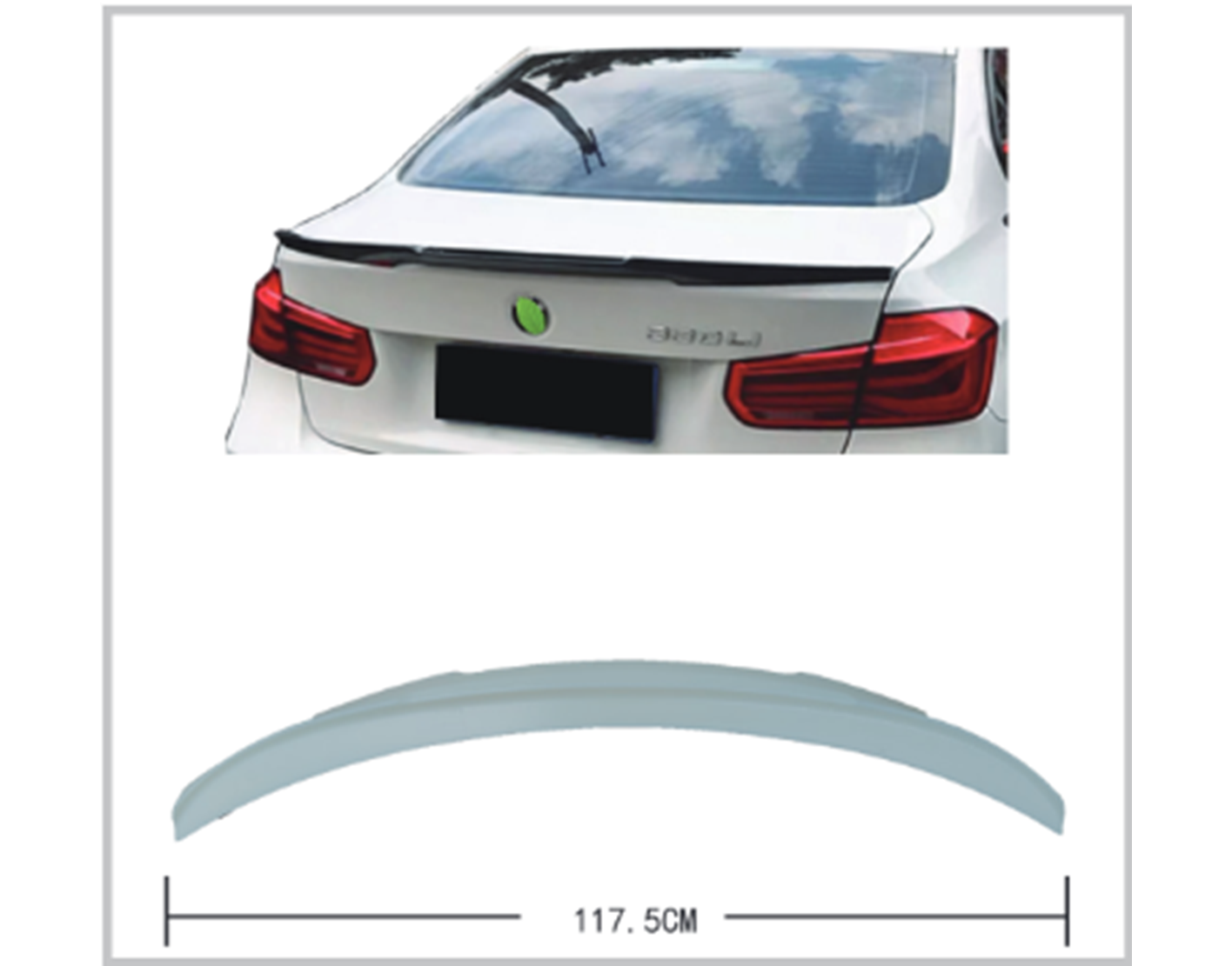 Bagaj Spoyleri F30+LCI -///M4-STYLE-
