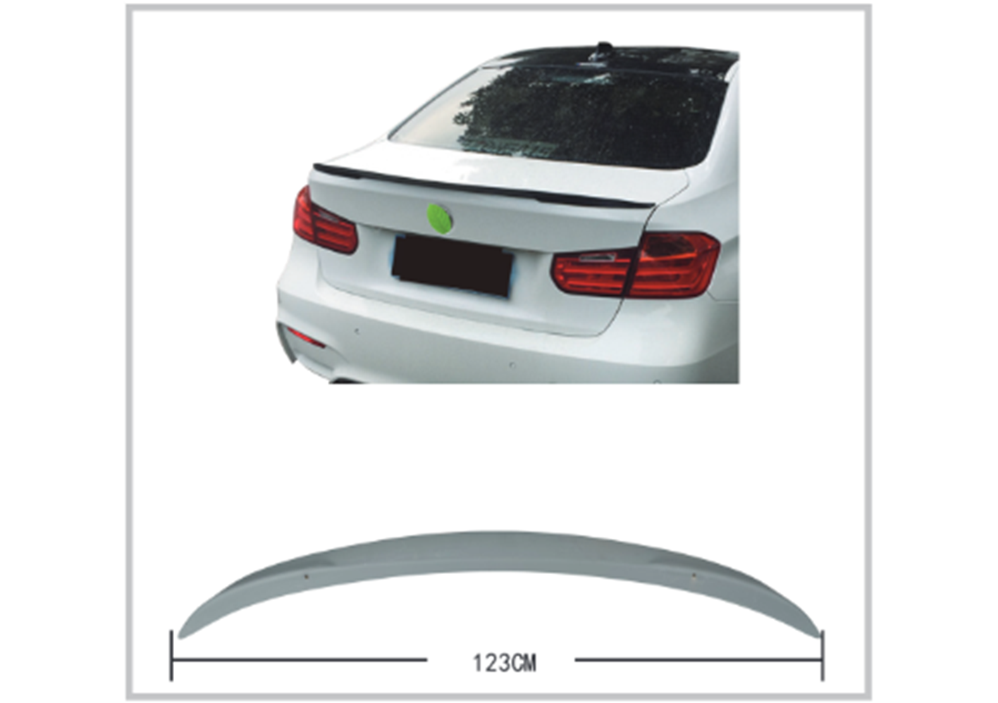Bagaj Spoyleri F30+LCI -///M-Performance-