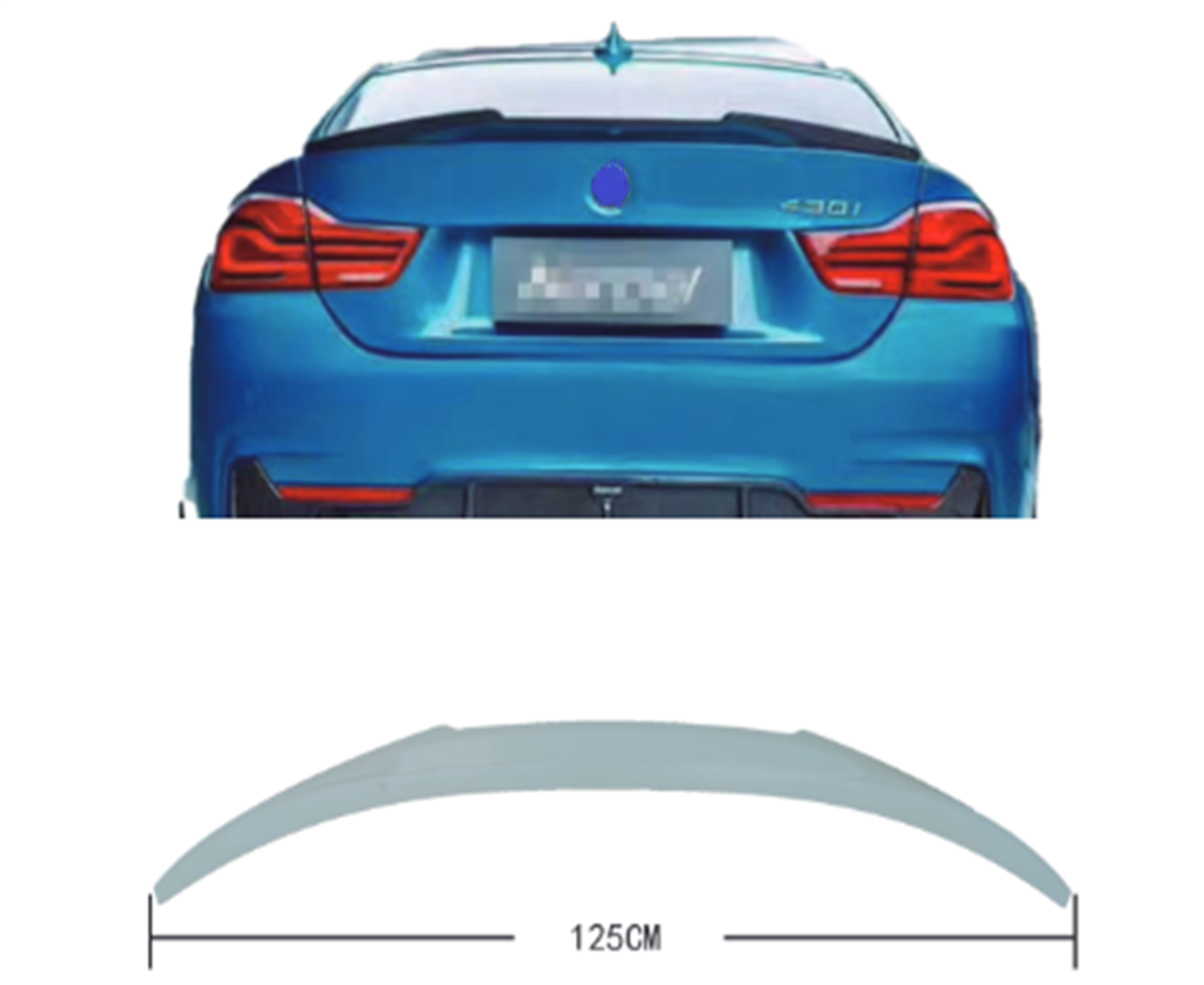 Bagaj Spoyleri F30 -///M4-