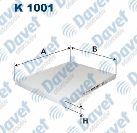 POLEN FILTRESI OMEGA-B 2.2 DTI 16V 120HP 09/00-07/03