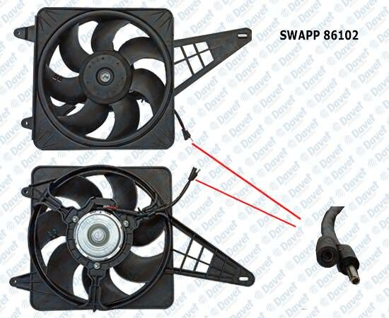 FAN MOTORU DAVLUMBAZLI M131 DKS SLX KABLOLU
