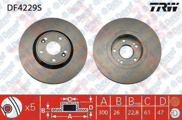 ON FREN DISKI AYNASI LAGUNA II 1.6/1.8/1.9DCI/2.0 5 BIJON