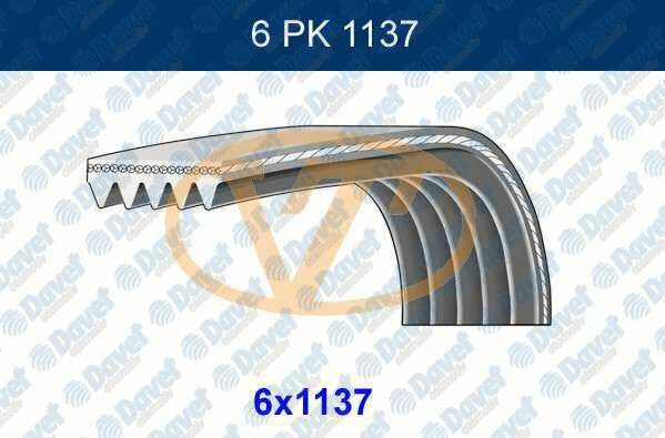 GMB 6PK1137 - KANALLI KAYIS BRAVO 1.9D