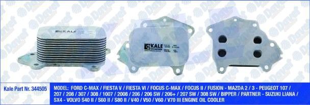 YAG SOGUTUCU TEK PETEK PEUGEOT P107 P206 P307 P4407 PARTNER II CITROEN C1 C2 C3 DV4 1.4 HDI BERLINGO II 1.6 HDI FORD FIESTA FOCUS C-MAX 1.4 HDI 1.4 TDCI VOLVO 05-15 D4164T + D4162T
