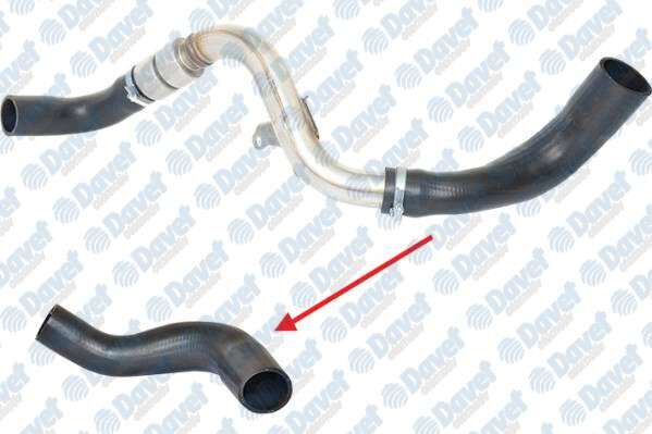 TURBO HORTUMU BUYUK OLAN - METAL PARCA HARIC FOCUS II - CMAX 1.8TDCI 05>11 ####