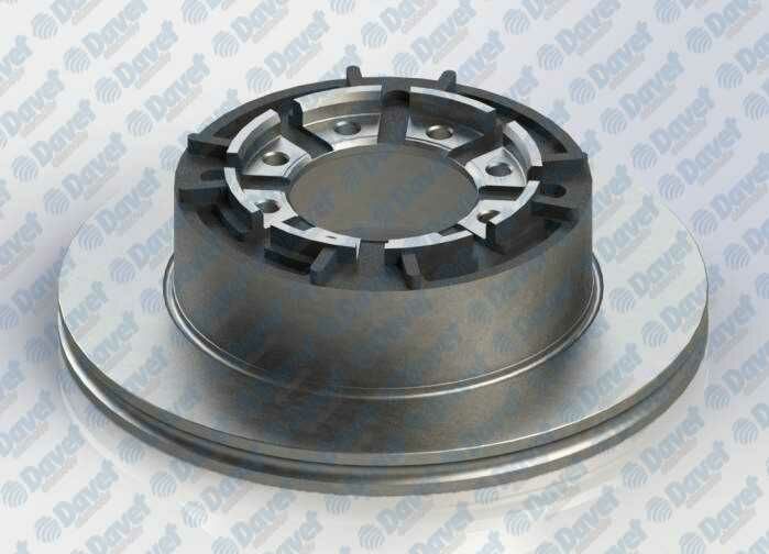 ARKA FREN DISKI AYNASI DUZ 8 BIJON IVECO DAILY 5.8-35.10-35.12-49.12 96-99 289x22x84