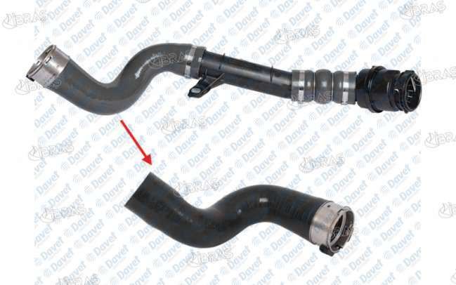 TURBO HORTUMU BUYUK PARCA SANDERO II - DUSTER - LOGAN II 1.5 DCI - LODGY / DOKKER 1.5 DCI - CLIO IV - CAPTUR 1.5 DCI