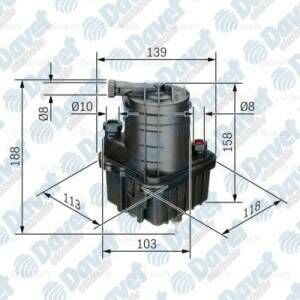 DIZEL YAKIT FILTRESI CLIO III MODUS 1.5 DCI ####