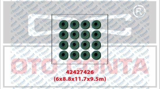 SUBAP KECESI TAKIM 16 ADETSUBAP KECESI TAKIM 16 ADET VITON 6MM 6X8 8X12 2X9.7MM ALBEA-DOBLO-PALIO-IDEA-PANDA-PUNTO 1.3 16V MTJ