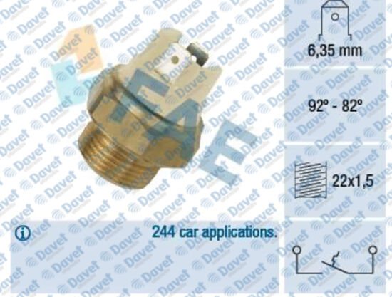 FAN MUSURU SIYAH R9-R11-P204-P304-P504-P505-J9 92 / 82°