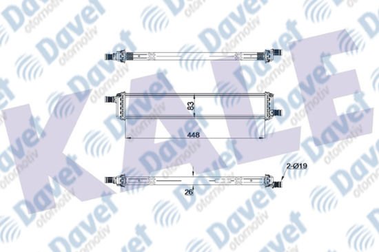 SU RADYATORU BRAZING ARA SOGUTUCU RENAULT CLIO V CAPTUR 1.5 20- ALB SIST