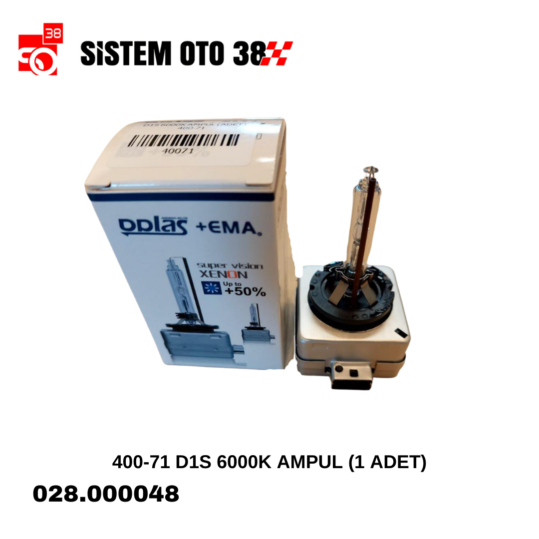 400-71 D1S 6000K AMPUL (1 ADET) | | LED AYDINLATMA GRUBU