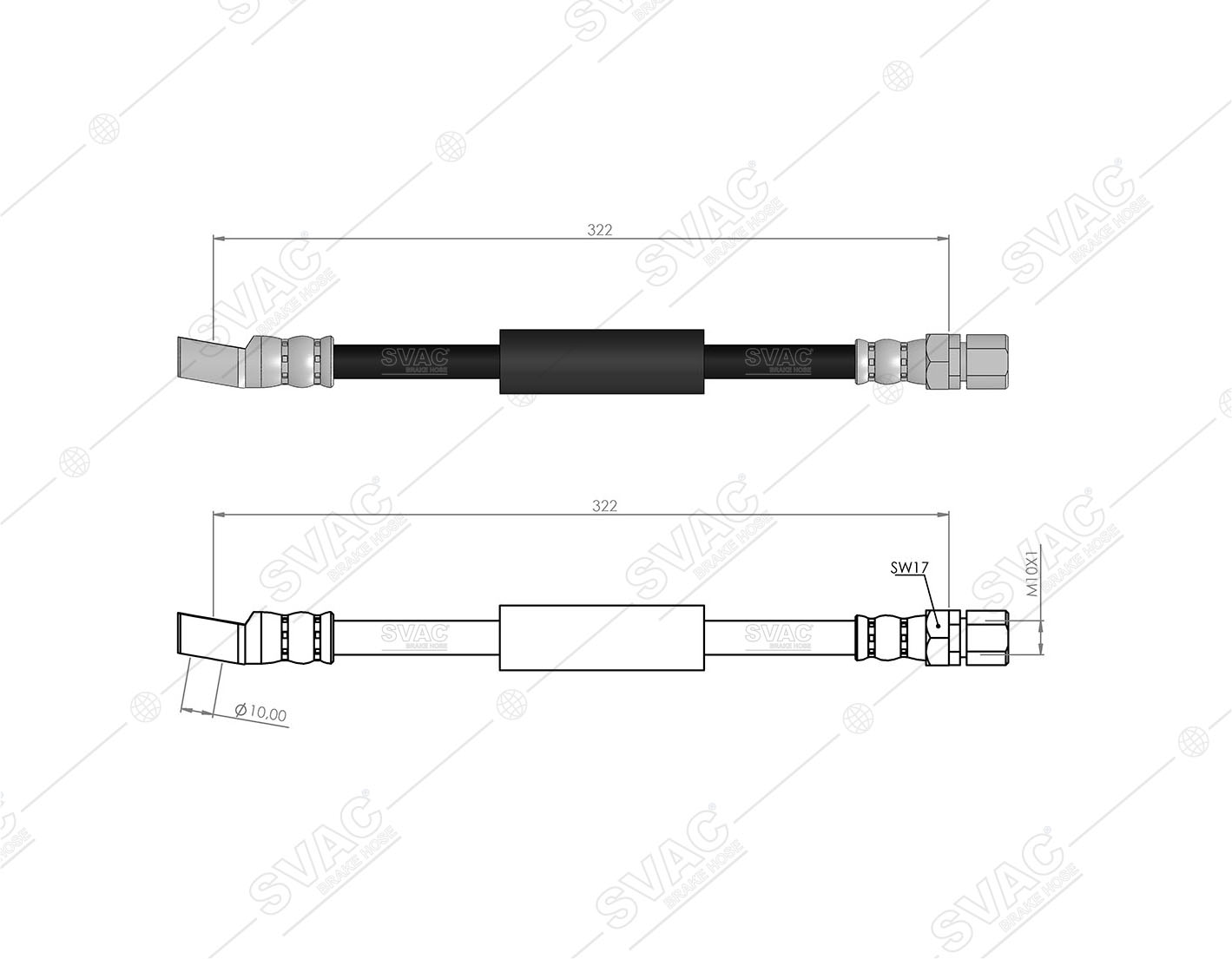 ON FREN HORTUMU OPEL VECTRA A 88-95 ASCONA C 85-88 ASTRA F 91-98