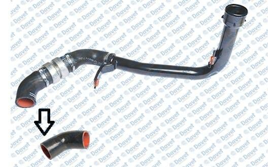 TURBO HORTUMU DUCATO III - BOXER III - JUMPER III 2.2 HDI {METAL BORU HARIC OK ILE GOSTERILEN KUCUK HORTUM}